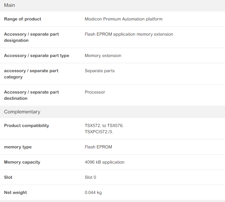 SCHNEIDER TSXMFPP004M