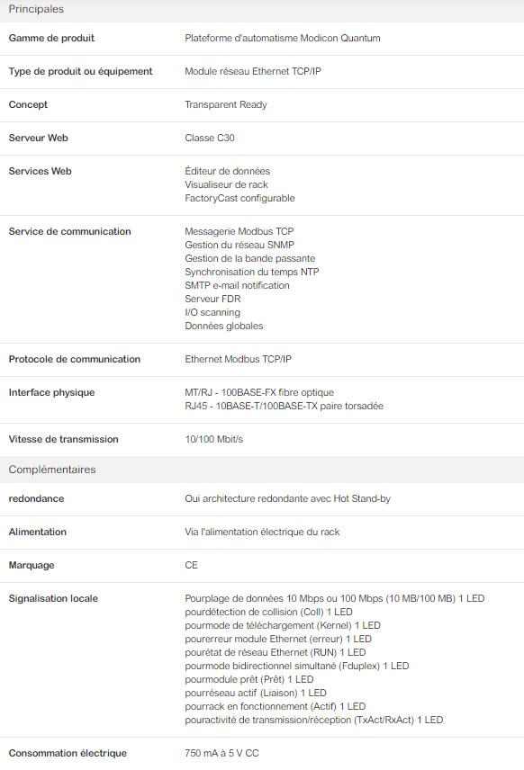 SCHNEIDER 140NOE77111C