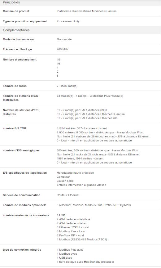 SCHNEIDER 140CPU67261C