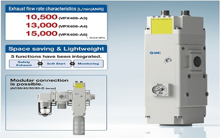 SMC Launches VPX400 Series Safety Exhaust Valve: Enhancing Machine Safety and Efficiency
