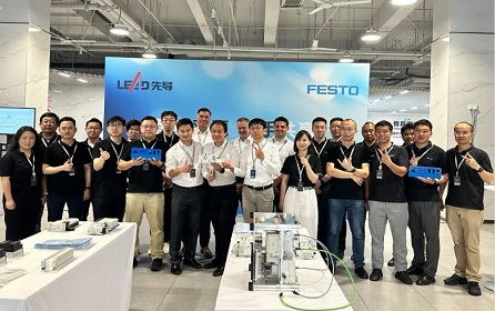 Festo Join Hands with LEAD Group to Embark on a New Journey of Intelligent and Electric Upgrade in the Lithium Battery Industry